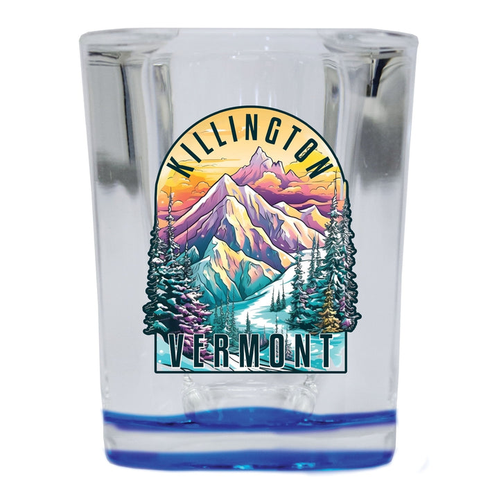 Killington Vermont Souvenir 2.5 Ounce Shot Glass Square Image 2