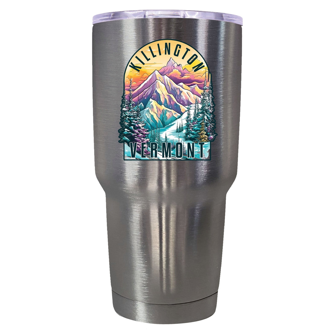 Killington Vermont Souvenir 24 oz Insulated Stainless Steel Tumbler Image 4