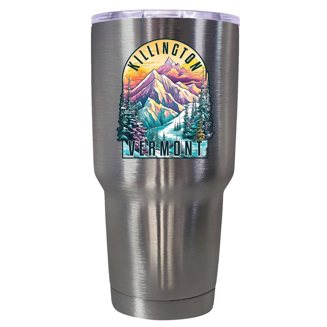 Killington Vermont Souvenir 24 oz Insulated Stainless Steel Tumbler Image 1