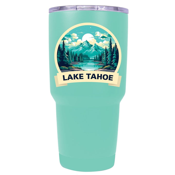 Lake Tahoe California Souvenir 24 oz Insulated Stainless Steel Tumbler Image 1