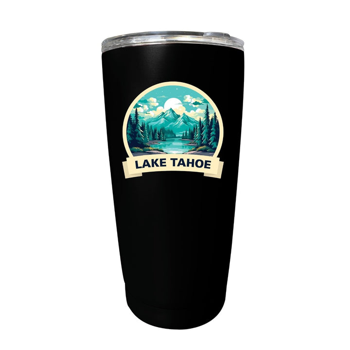 Lake Tahoe California Souvenir 16 oz Stainless Steel Insulated Tumbler Image 4
