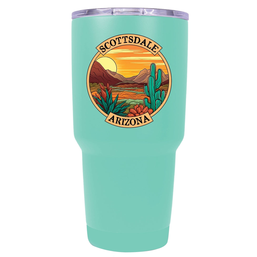 Scottsdale Arizona Souvenir 24 oz Insulated Stainless Steel Tumbler Image 1