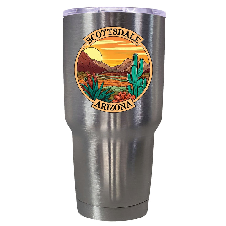 Scottsdale Arizona Souvenir 24 oz Insulated Stainless Steel Tumbler Image 3