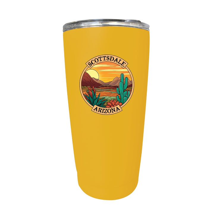 Scottsdale Arizona Souvenir 16 oz Stainless Steel Insulated Tumbler Stainless Steel Image 4