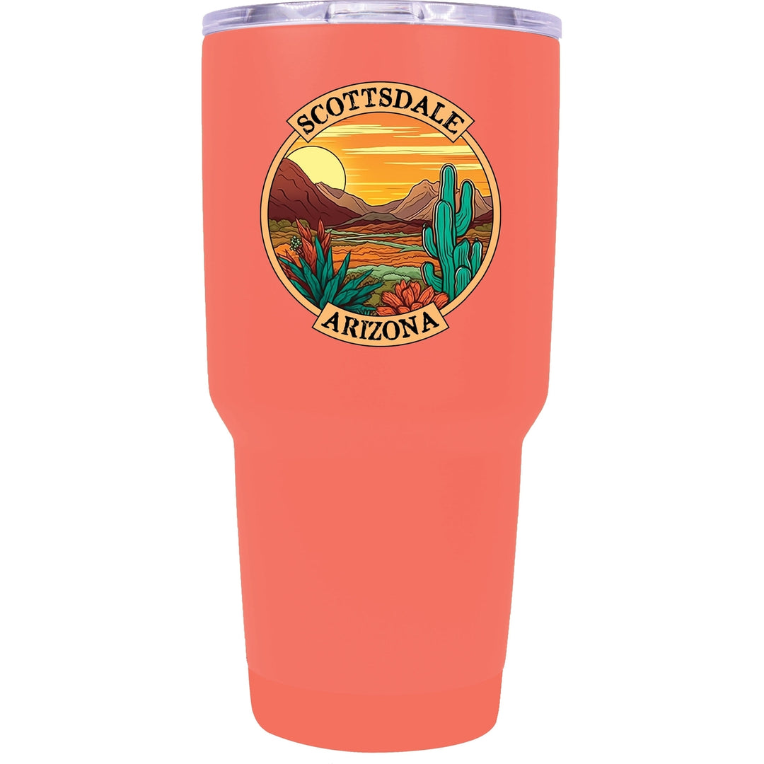 Scottsdale Arizona Souvenir 24 oz Insulated Stainless Steel Tumbler Image 8