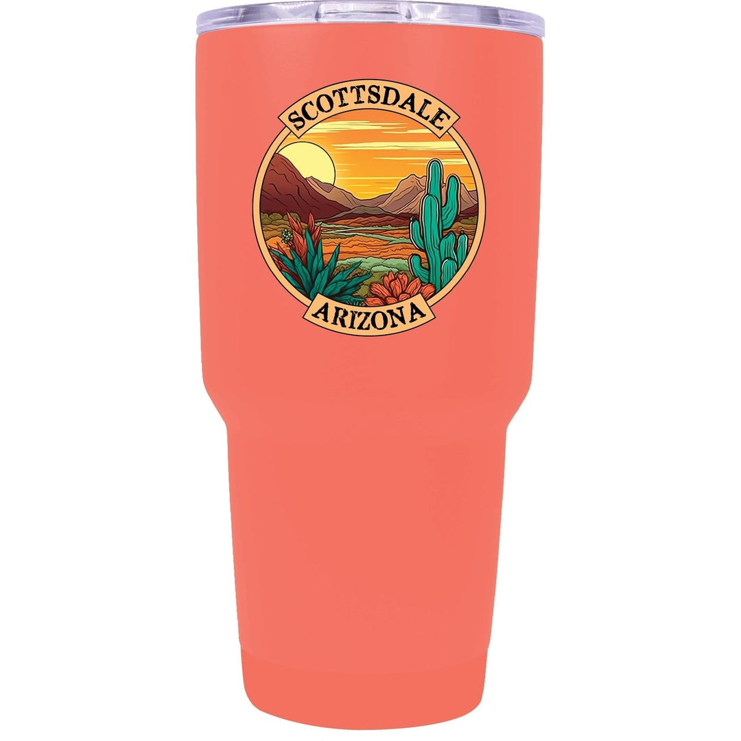 Scottsdale Arizona Souvenir 24 oz Insulated Stainless Steel Tumbler Image 1