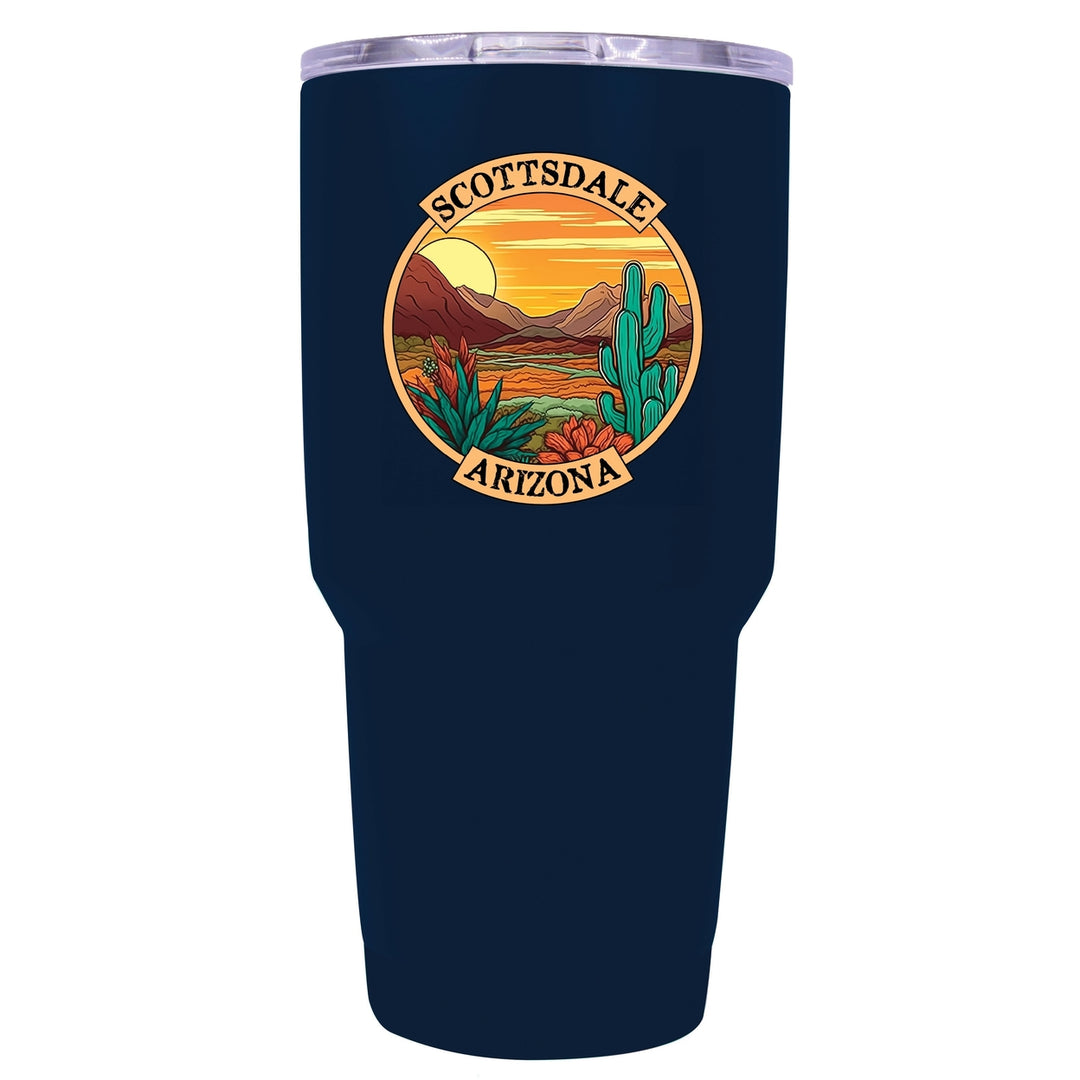 Scottsdale Arizona Souvenir 24 oz Insulated Stainless Steel Tumbler Image 9