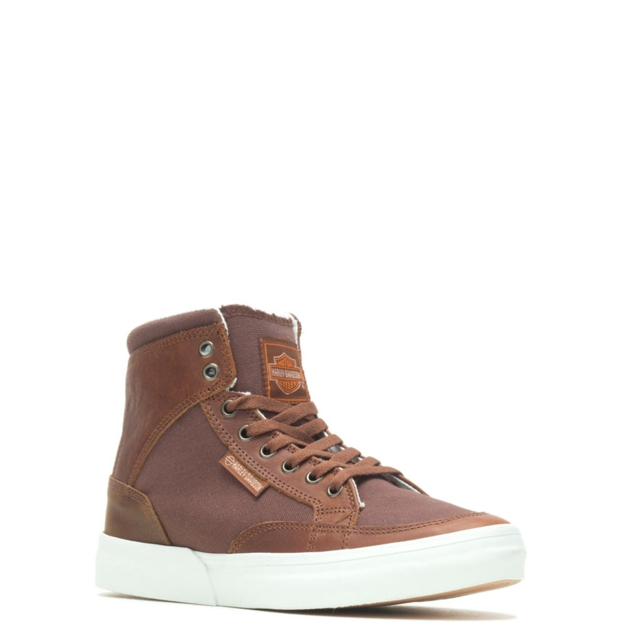 Harley-Davidson Unisex Rosemont Sneaker Brown - D75002 BROWN Image 1