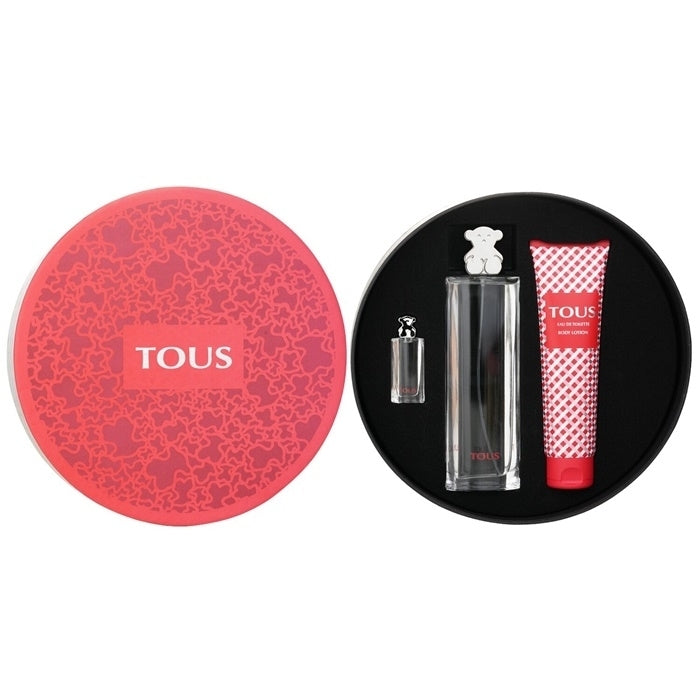 Tous Eau De Toilette Spray 90ml + Eau De Toilette Spray 4.5 ml + Body Lotion 150ml 3pcs Image 1