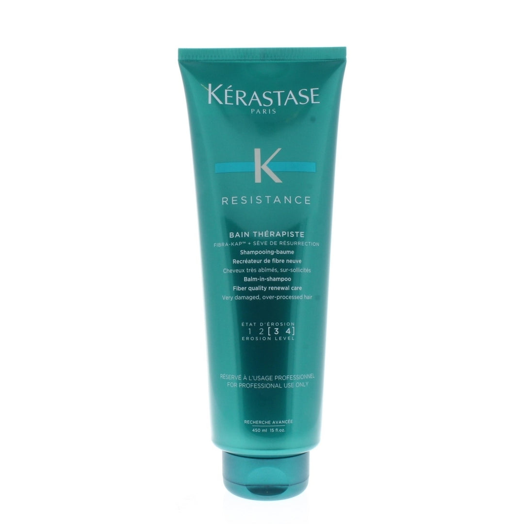 Kerastase Resistance Bain Therapiste Balm-In Shampoo 450ml/15.2oz Image 1