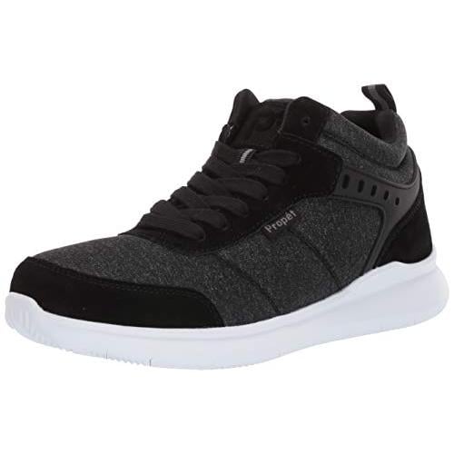 Propet Men's Viator Hi Sneaker All Black - MAA112MABL  ALL BLACK Image 1