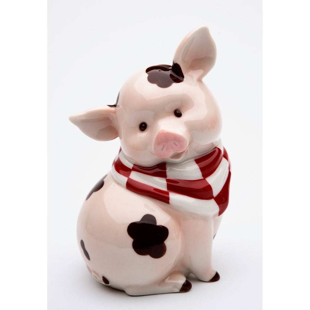 Ceramic Pig Piggy Bank 5.5 inch Image 3