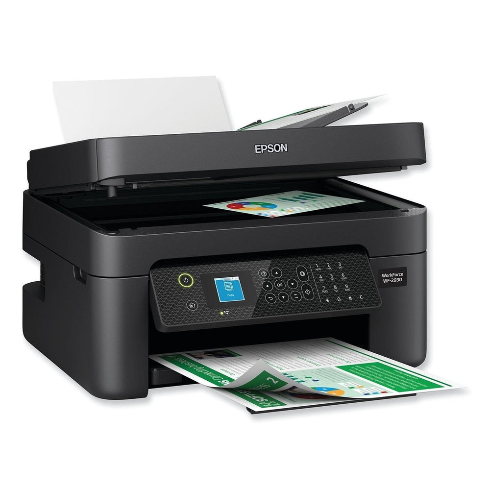 Epson WorkForce WF-2930 All-in-One Printer Copy/Fax/Print/Scan Image 2