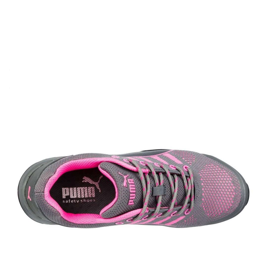 PUMA Safety Womens Celerity Knit Low Steel Toe ESD Work Shoe Pink - 642915 ONE SIZE PINK Image 2