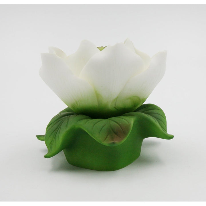 Ceramic Magnolia Flower Nightlight 5 3/8"  Mom Bedroom Image 4