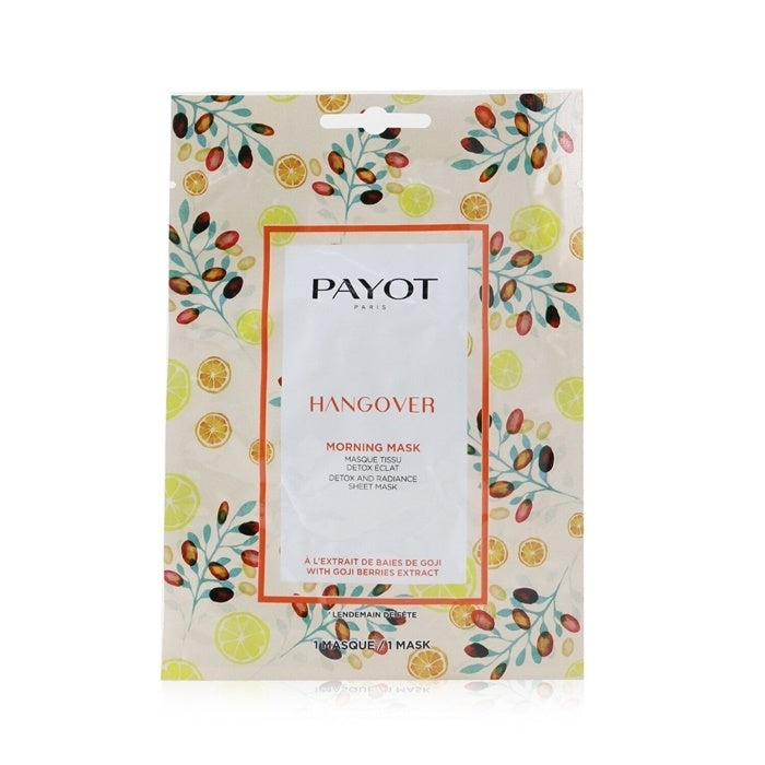 Payot Morning Mask (Hangover) - Detox and Radiance Sheet Mask 15pcs Image 1