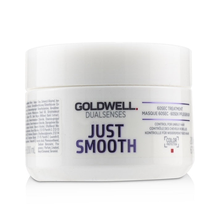 Goldwell Dual Senses Just Smooth 60SEC Treatment (Control For Unruly Hair) 200ml/6.7oz Image 1