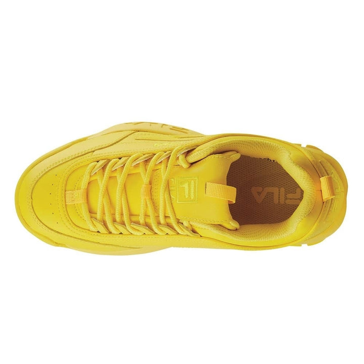 Fila Womens Disruptor II Sneaker 0 BUTTERCUP/BUTTERCUP/BUTTERCUP Image 3