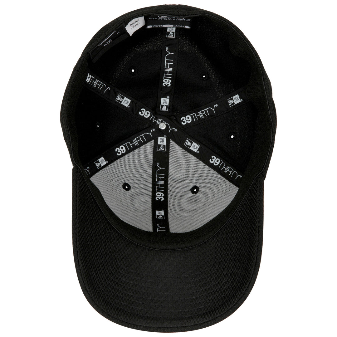 The Flash Logo Black on Black Colorway Era 39Thirty Fitted Hat Image 6