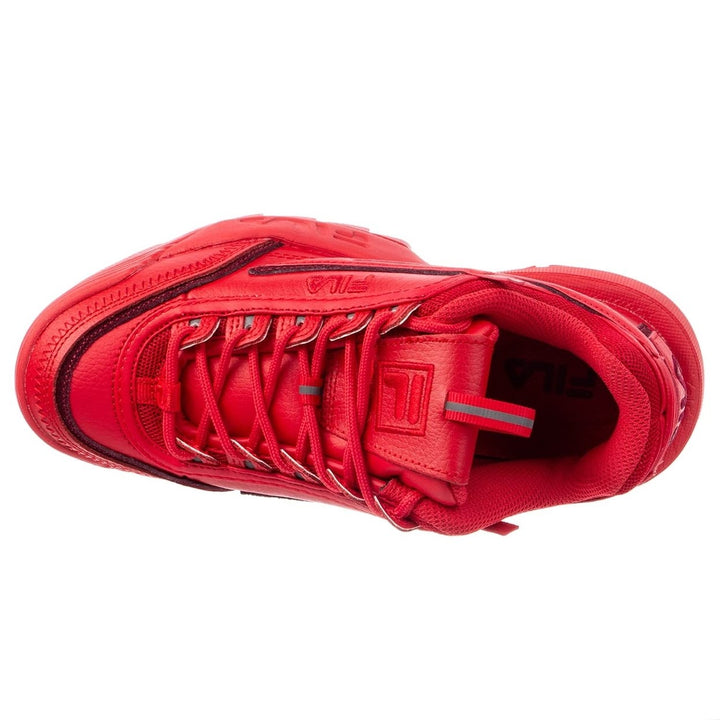 Fila Disruptor II Sneaker Womens Red Nubuck Athletic Shoes Size [Insert Size] Image 3