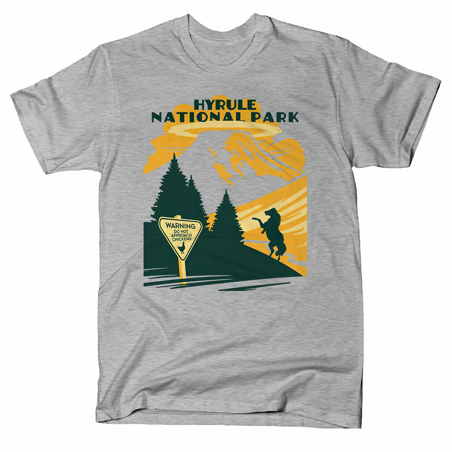 The Legend of Zelda Hyrule Fields National Park T-Shirt Image 1