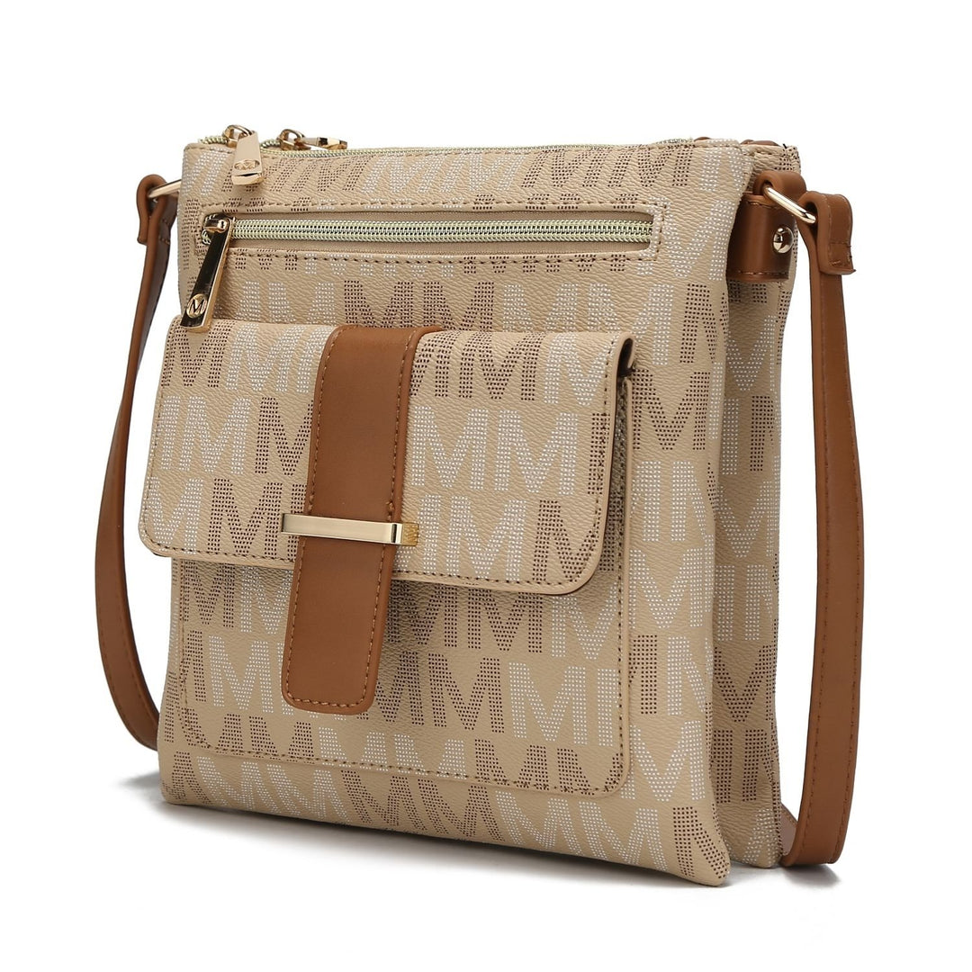 MKF Collection Jeni Multi-Functional Shoulder Bag Signature Crossbody Handbag by Mia K. Image 1