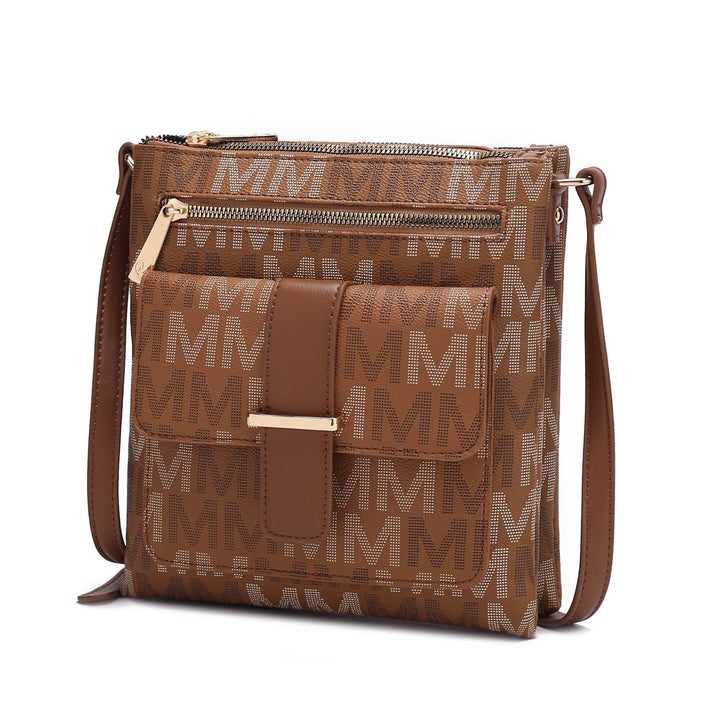 MKF Collection Jeni Multi-Functional Shoulder Bag Signature Crossbody Handbag by Mia K. Image 1