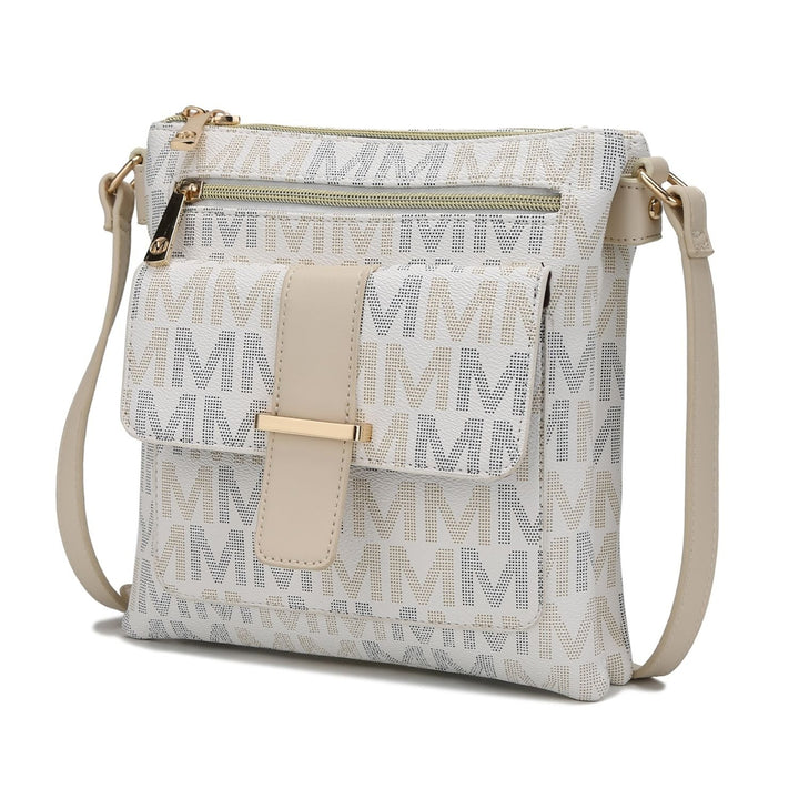 MKF Collection Jeni Multi-Functional Shoulder Bag Signature Crossbody Handbag by Mia K. Image 1