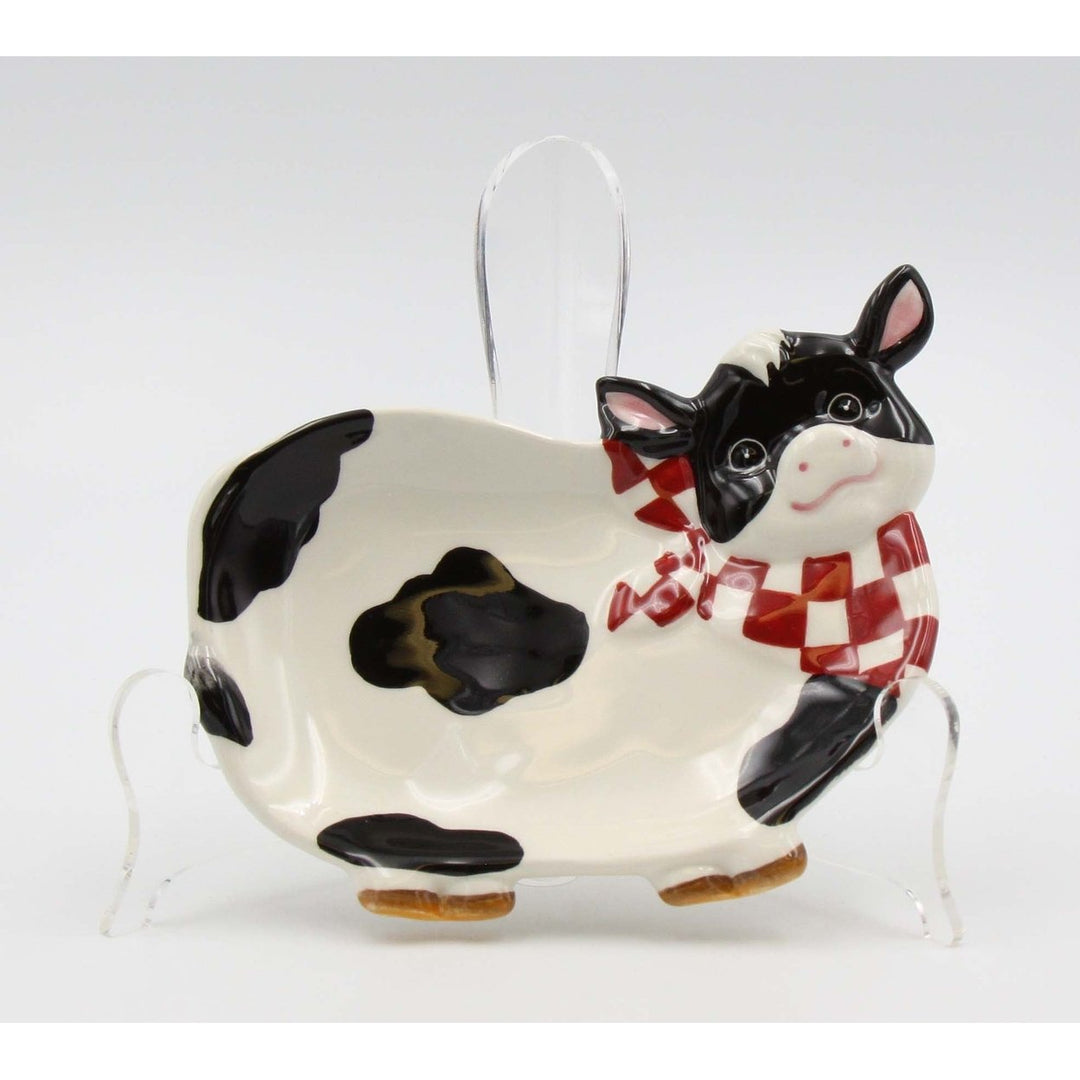 Ceramic Cow Candy Dish Set Of 2Home DcorKitchen DcorFarmhouse Dcor Image 2