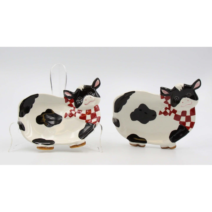 Ceramic Cow Candy Dish Set Of 2Home DcorKitchen DcorFarmhouse Dcor Image 3