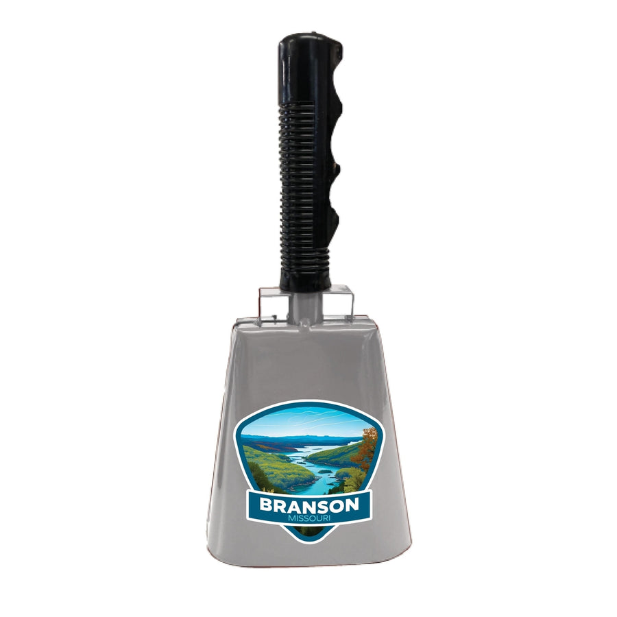 Branson Missouri Design A Souvenir Destination Cowbell Image 1