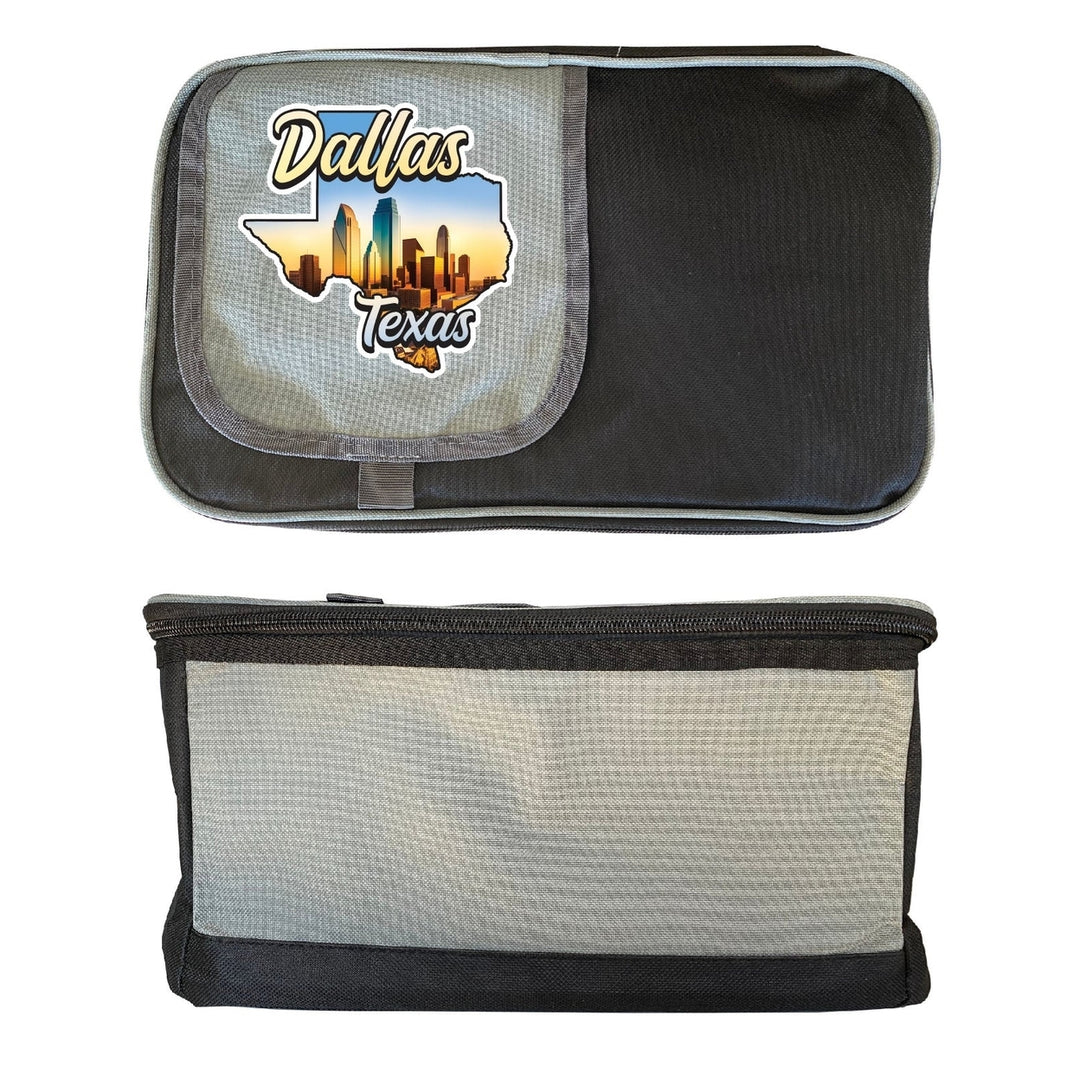 Dallas Texas Design A Souvenir Cooler 9 pack Image 1