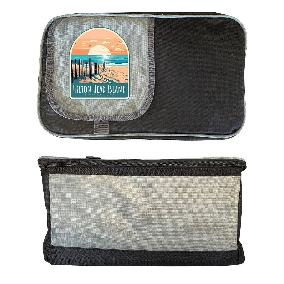 Hilton Head Island Design C Souvenir Cooler 9 pack Image 1