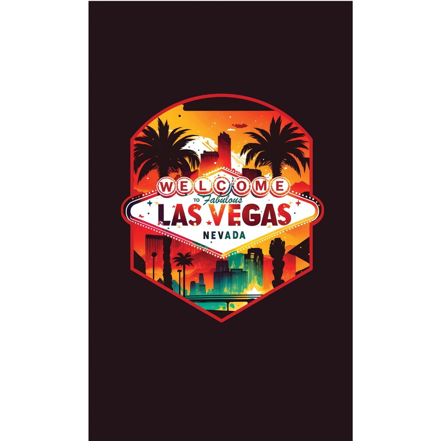 Las Vegas Nevada Design A Souvenir Metal Sign 9 x 15 Image 1