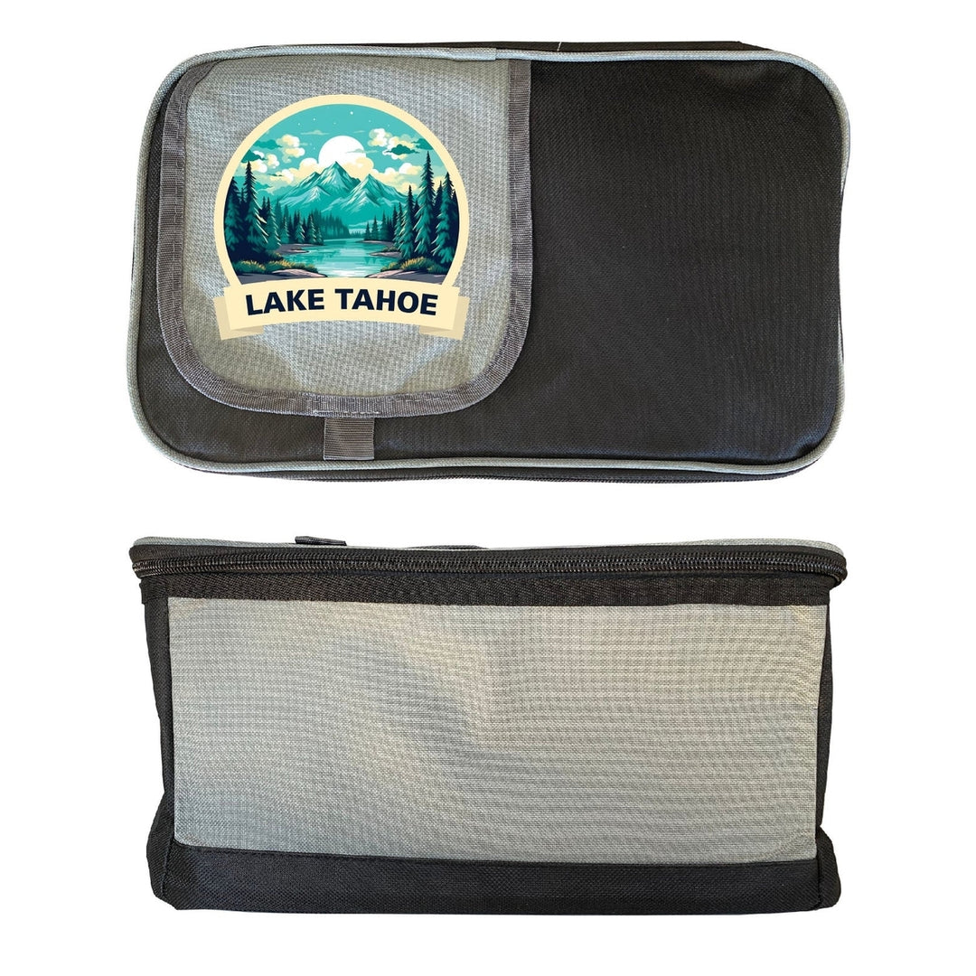 Lake Tahoe California Design A Souvenir Cooler 9 pack Image 1