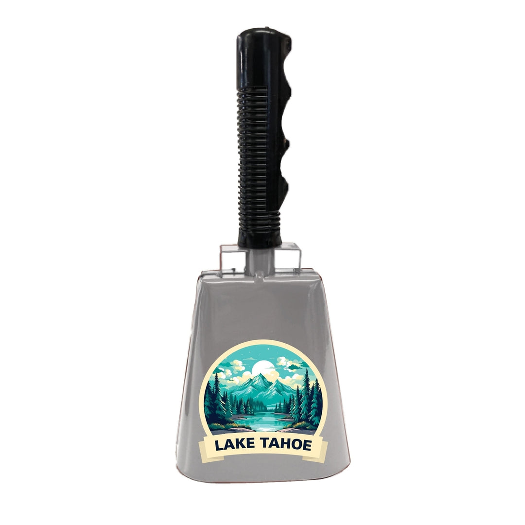 Lake Tahoe California Design A Souvenir Destination Cowbell Image 1