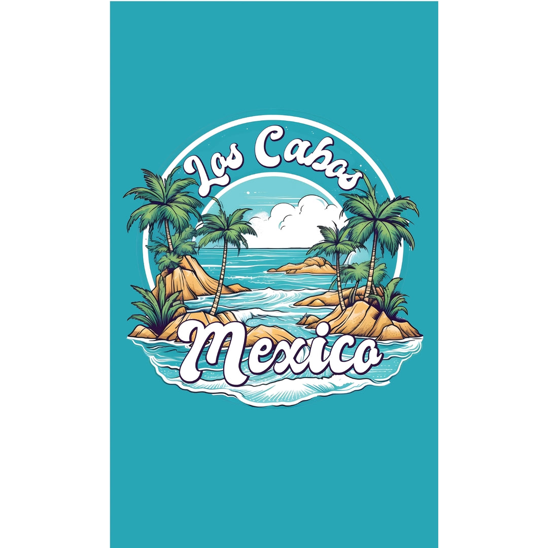 Los Cabos Mexico Design A Souvenir Metal Sign 9 x 15 Image 1