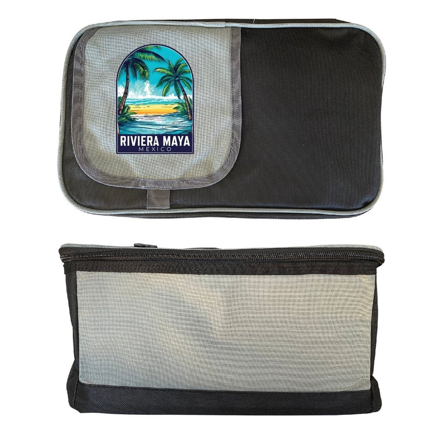 Riviera Maya Mexico Design B Souvenir Cooler 9 pack Image 1