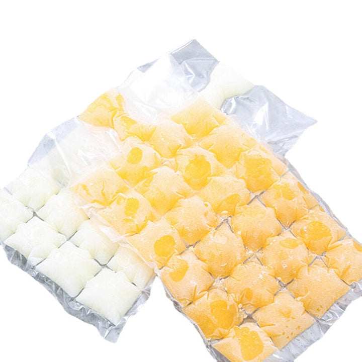 10Pcs Ice Cube Mold Disposable Self-Sealing Ice Cube Bags Transparent Faster Freezing Ice-making Mold Bag Kitchen Image 3