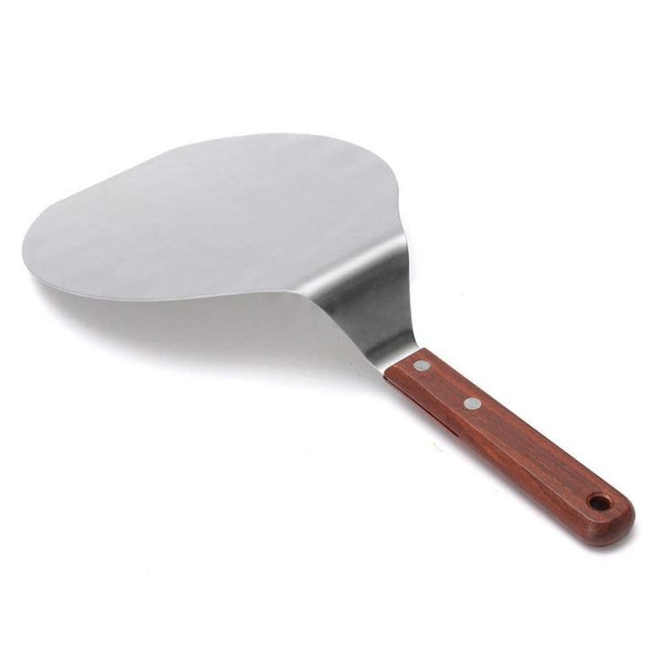 13 Inch Stainless Steel Pizza Plate Spatula Peel Shovel Cake Lifter Holder Baking Tool Image 6