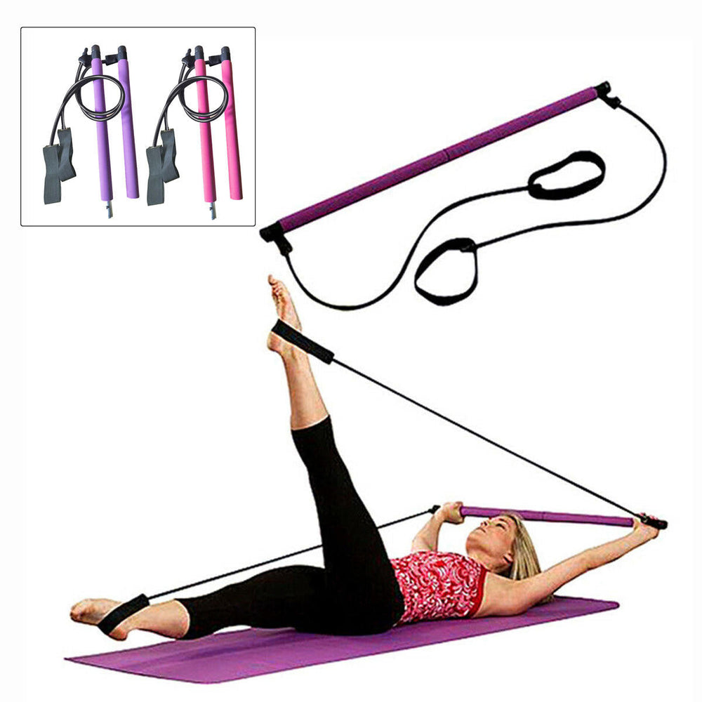 1PC Non-slip Lifting Barbell Fitness Yoga Bar Sports Gym Stretch Rope Stick Body Beauty Exercise Tools Image 2