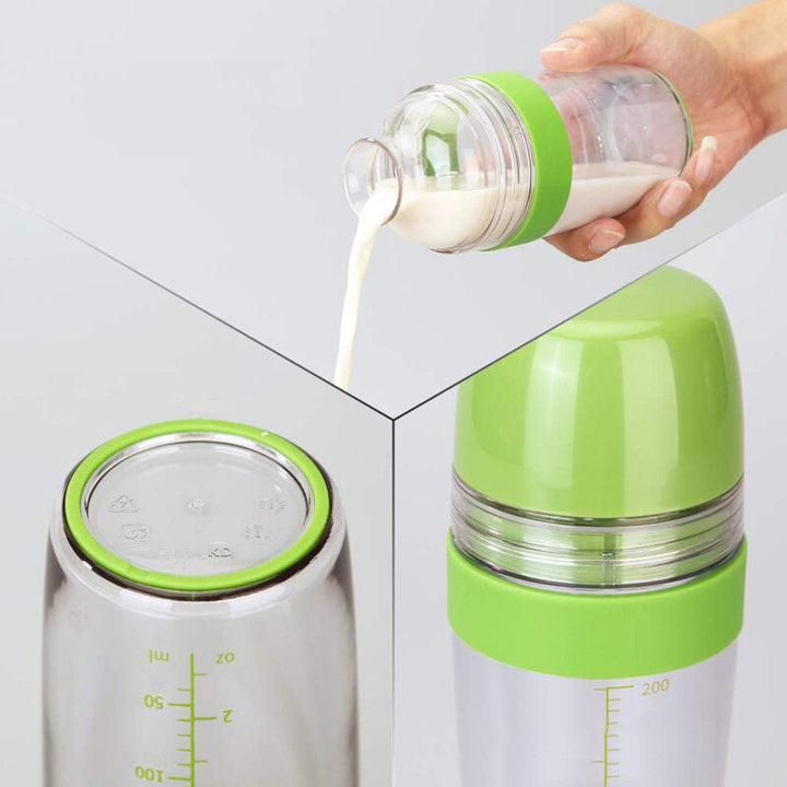 2 in 1 Leak-free Salad Dressing Bottle Shaker with Citrus Juicer - 250ml Image 3