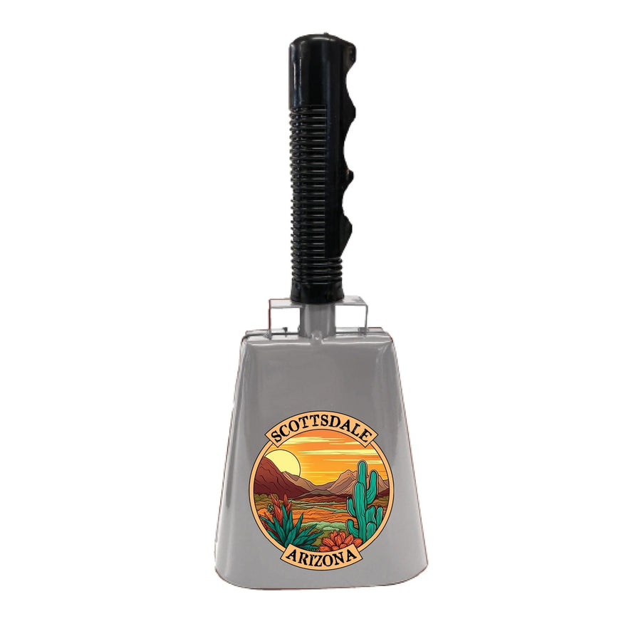 Scottsdale Arizona Design A Souvenir Destination Cowbell Image 1