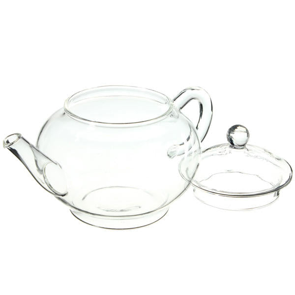 250ml 8.5oz Glass Teapot Heat Resistant Tea Kettle Image 2