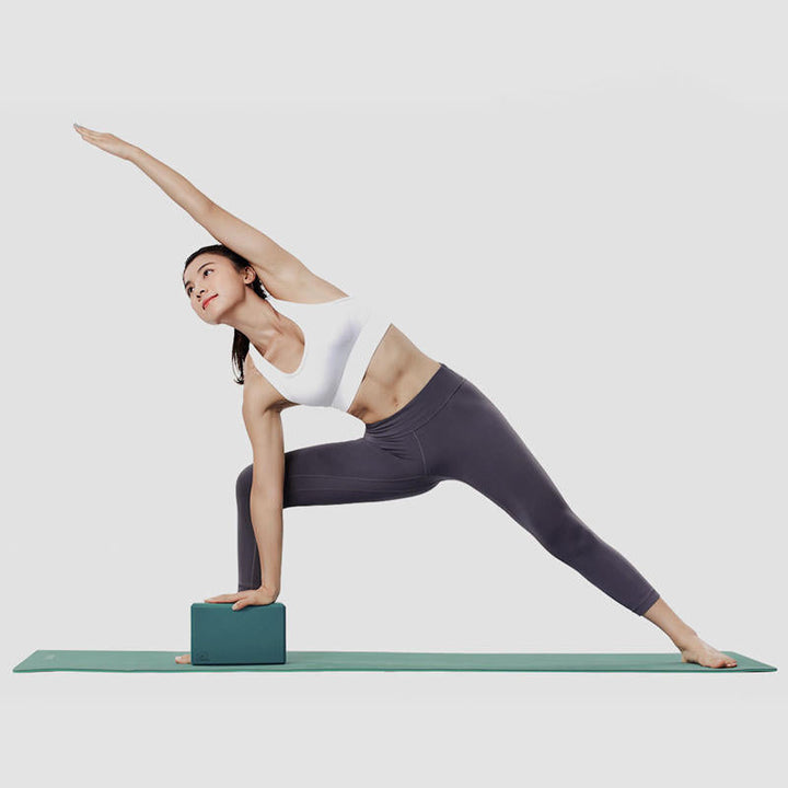 2PCS High Density EVA Yoga Blocks Sports Gym Body Shaping Health Training Fitness Exercise Tools Image 8