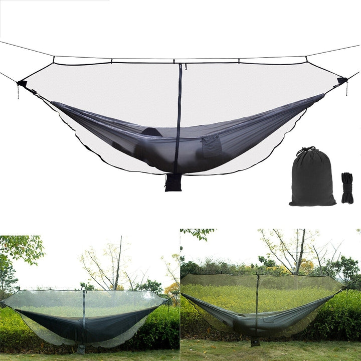 340x140cm Super Size Ultralight Portable Hammock Mosquito Net For Outdoor Nylon Material Anti-Mosquito Nets Image 3