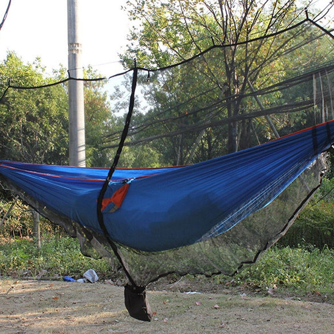 340x140cm Super Size Ultralight Portable Hammock Mosquito Net For Outdoor Nylon Material Anti-Mosquito Nets Image 6