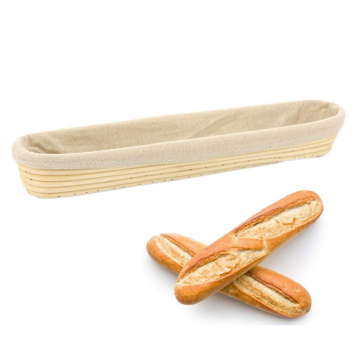 3 Size 1-3 Pcs Breadboard Proofing Proving BasketsRattan Banneton Brotform Dough Image 6