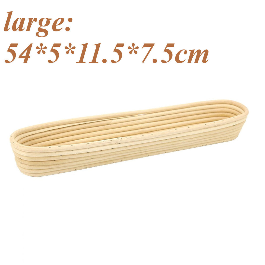 3 Size 1-3 Pcs Breadboard Proofing Proving BasketsRattan Banneton Brotform Dough Image 9