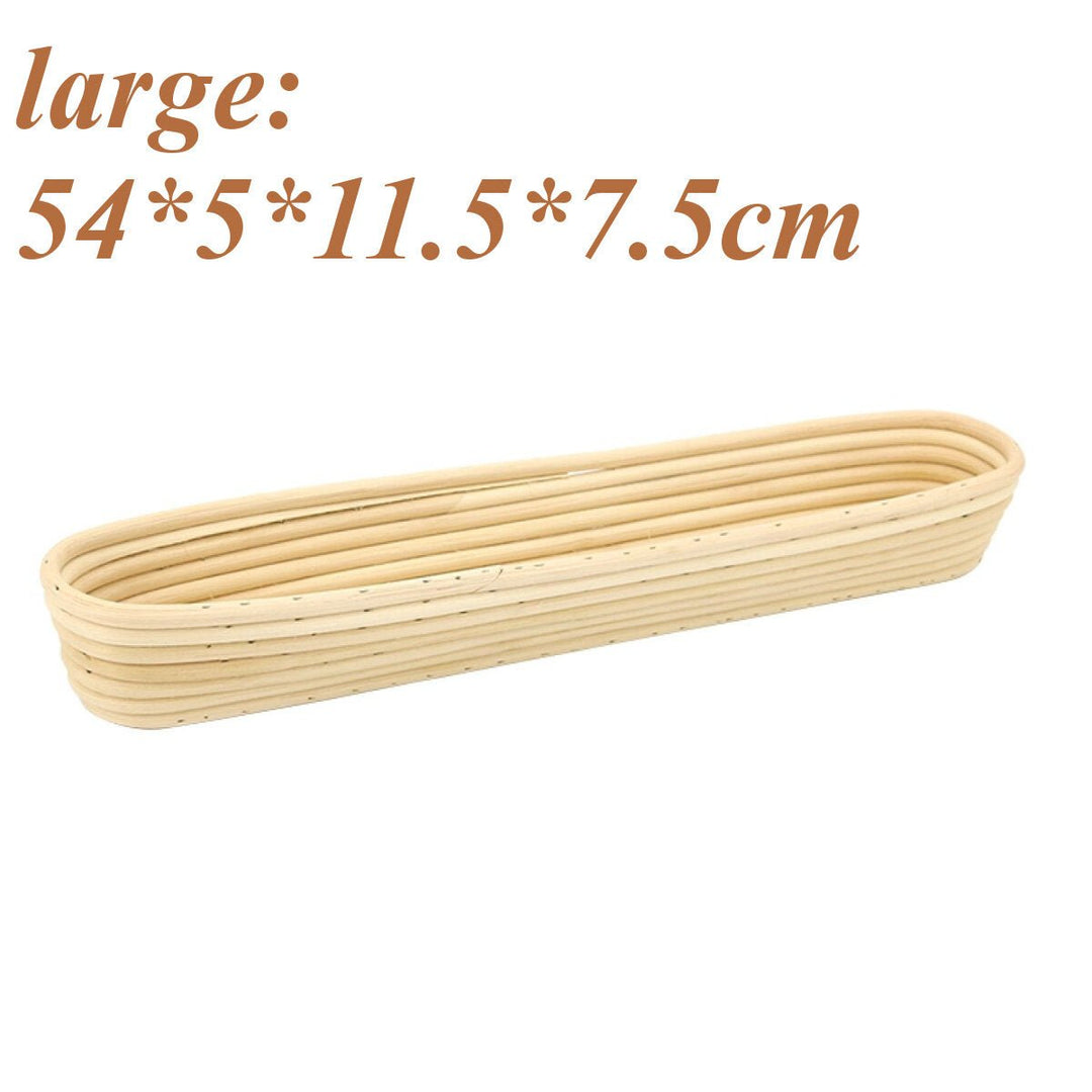 3 Size 1-3 Pcs Breadboard Proofing Proving BasketsRattan Banneton Brotform Dough Image 1